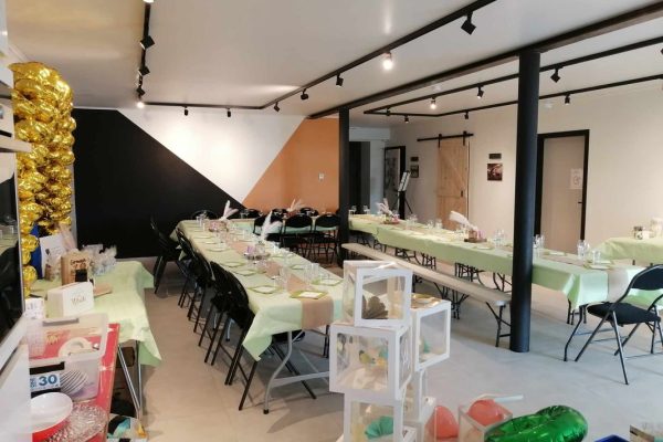 Location de salle fête privée Sainte Ode Mouton Mauve